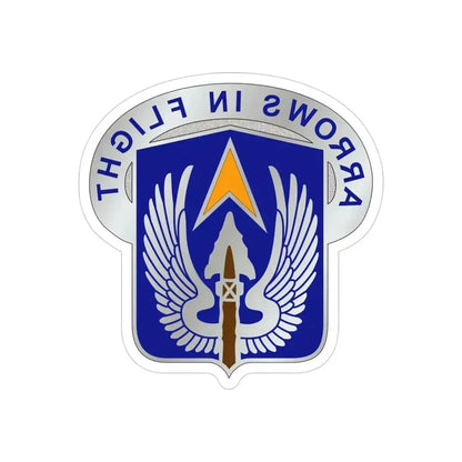 112 Aviation Regiment (U.S. Army) REVERSE PRINT Transparent Die-Cut STICKER - The Sticker Space
