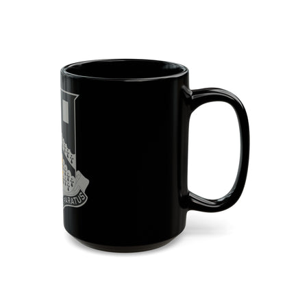 112 Engineer Battalion (U.S. Army) Black Coffee Mug-The Sticker Space