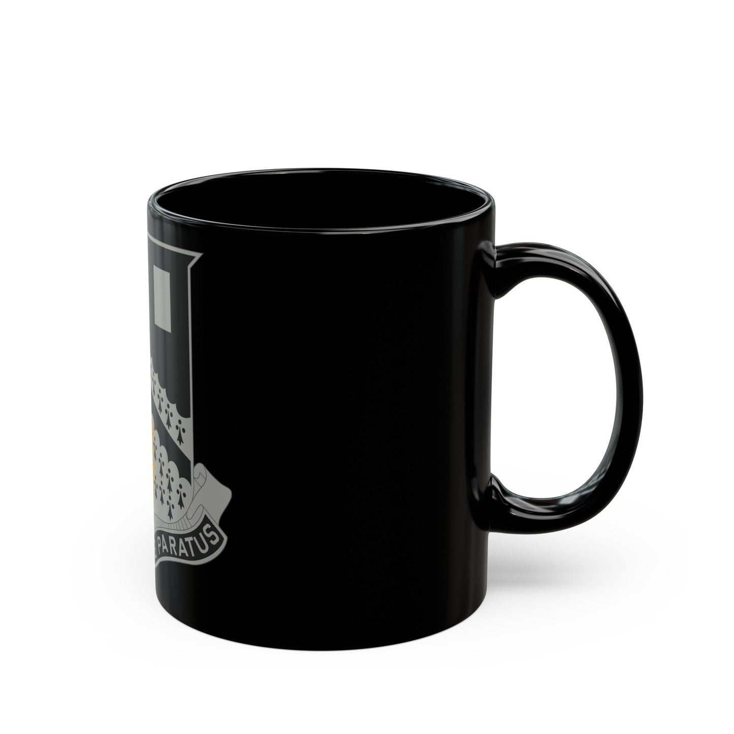 112 Engineer Battalion (U.S. Army) Black Coffee Mug-The Sticker Space