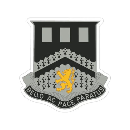 112 Engineer Battalion (U.S. Army) Transparent STICKER Die-Cut Vinyl Decal 6 Inch - The Sticker Space