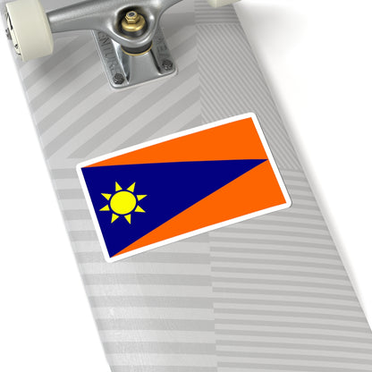 Flag of Falcon municipality (Venezuela) STICKER Vinyl Kiss-Cut Decal