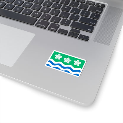 Flag of Cumberland United Kingdom (England) STICKER Vinyl Kiss-Cut Decal