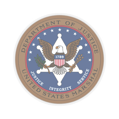 Seal of the United States Marshals Service - STICKER Vinyl Kiss-Cut Decal