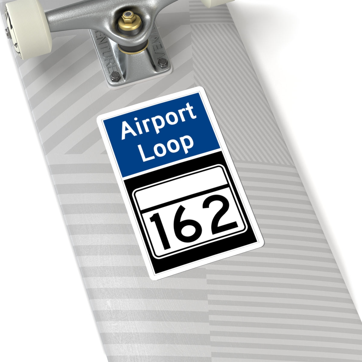 MD Route 162 Airport Loop (Maryland) (Road Sign) STICKER Vinyl Kiss-Cut Decal