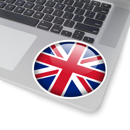 Flag orb United Kingdom (United Kingdom) STICKER Vinyl Kiss-Cut Decal