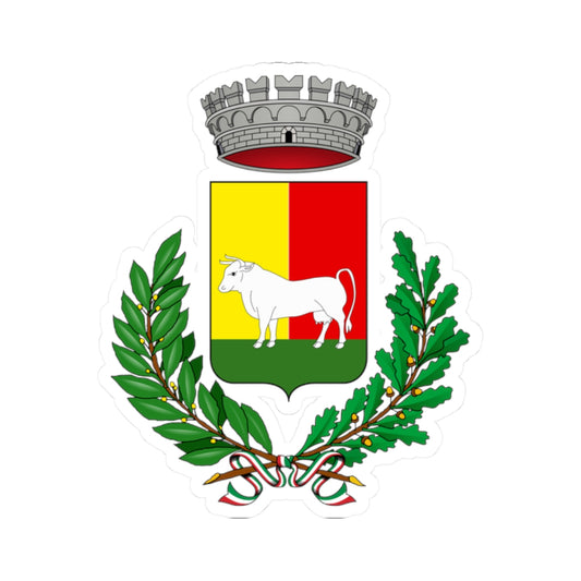 Barbata-Stemma (Italy) (Coat of Arms) STICKER Vinyl Kiss-Cut Decal