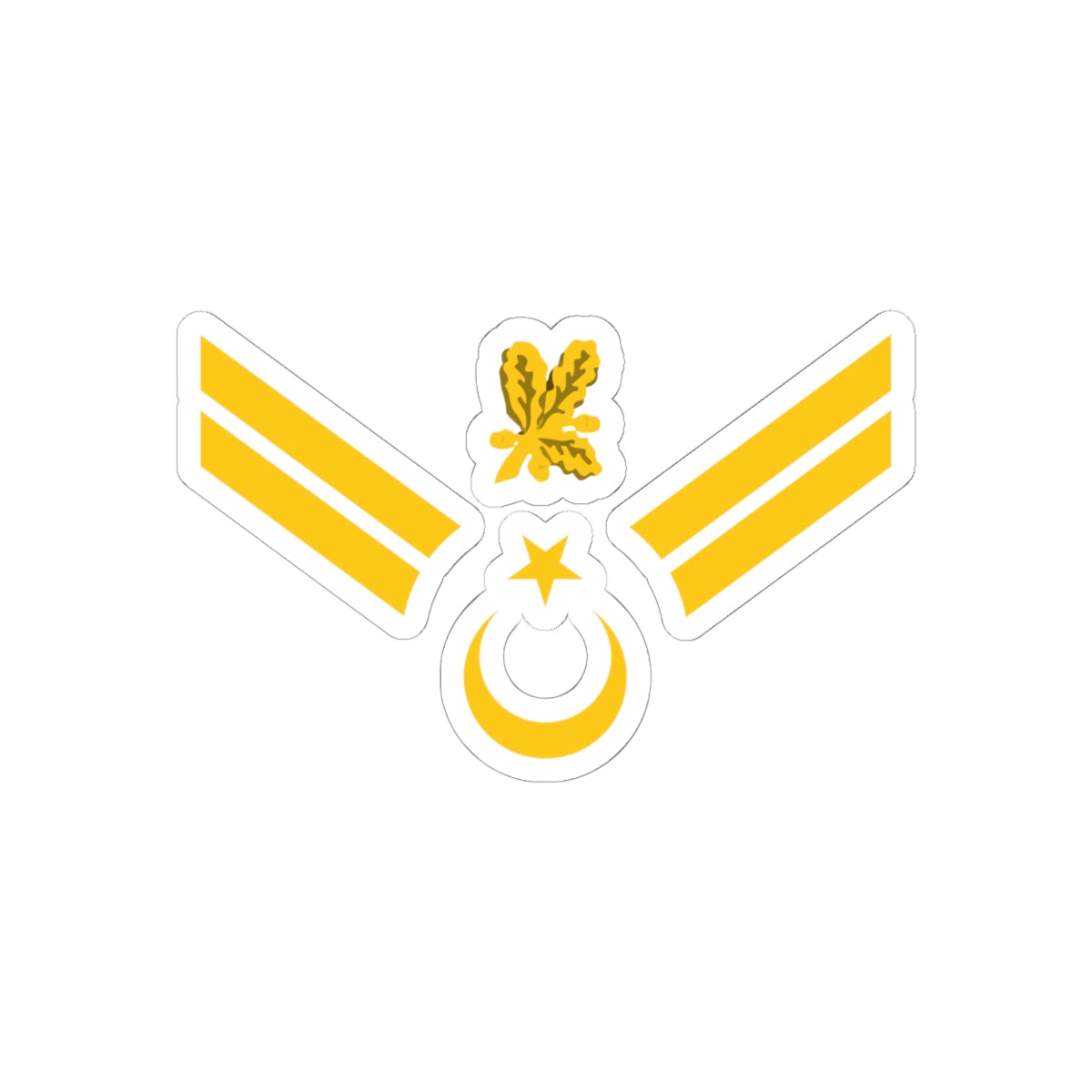 Navy TUR OR 06b (Turkey) (Military Rank) STICKER Vinyl Kiss-Cut Decal