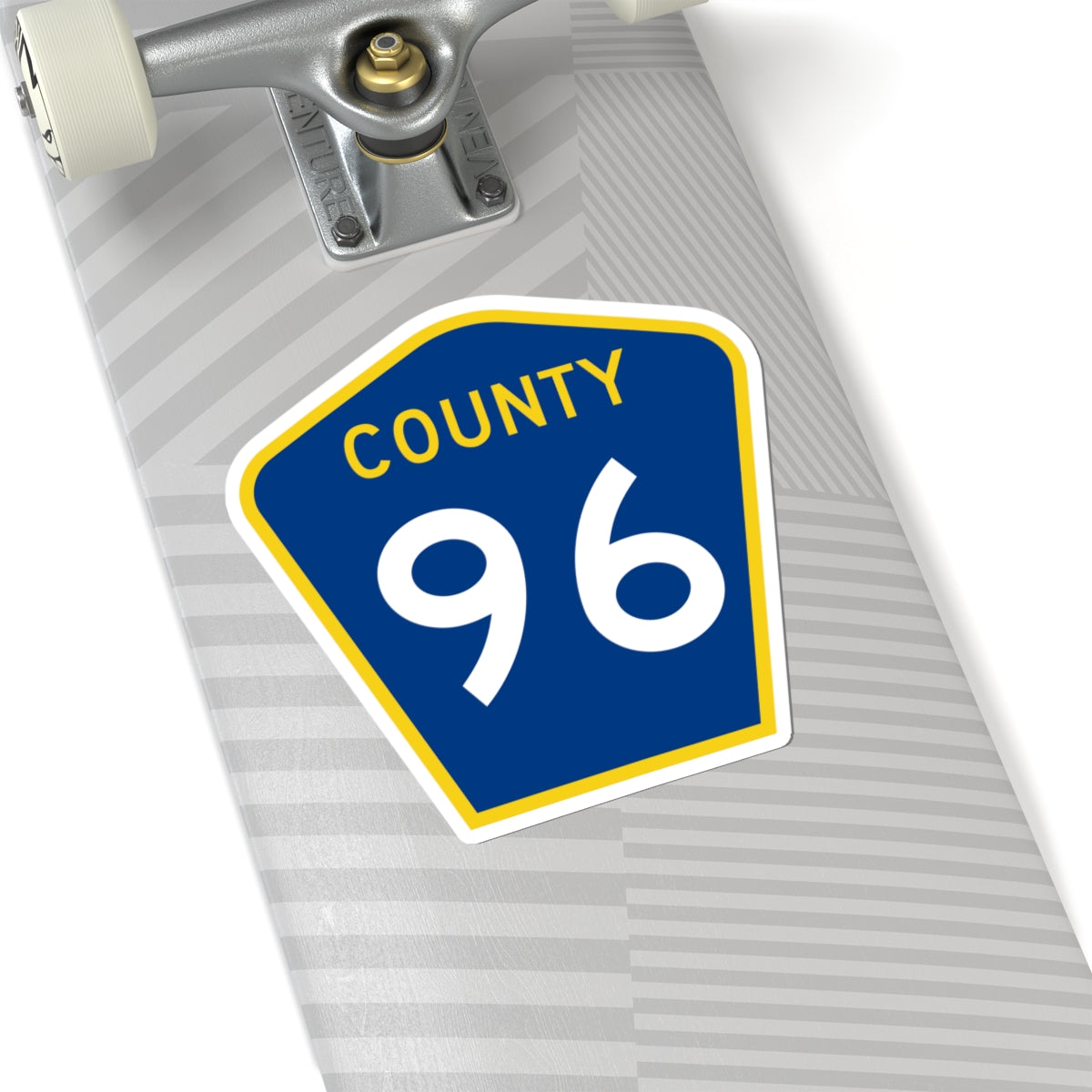 County 96 MN (Minnesota) (Road Sign) STICKER Vinyl Kiss-Cut Decal