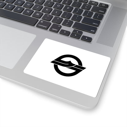 Flag of Kurashiki Okayama (Japan) STICKER Vinyl Kiss-Cut Decal