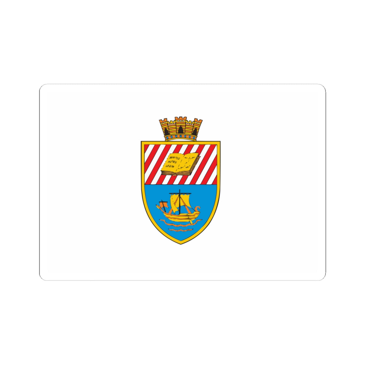 Flag of Beirut (Lebanon) STICKER Vinyl Kiss-Cut Decal