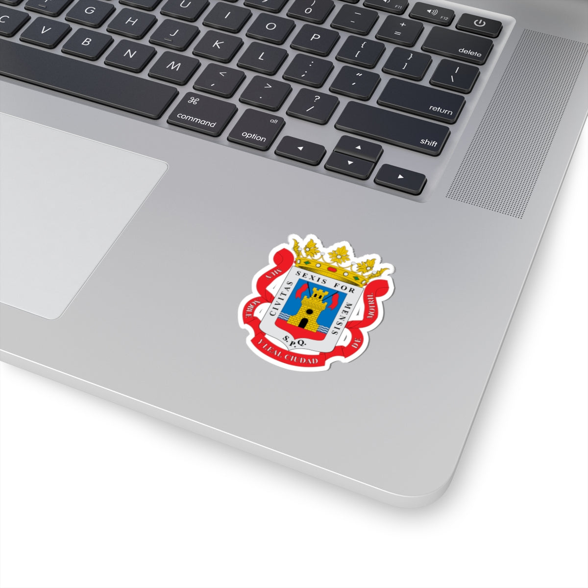 Escudo de Motril (Spain) (Coat of Arms) STICKER Vinyl Kiss-Cut Decal