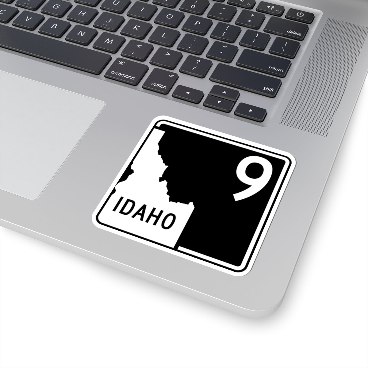 ID-9 (Idaho) (Road Sign) STICKER Vinyl Kiss-Cut Decal