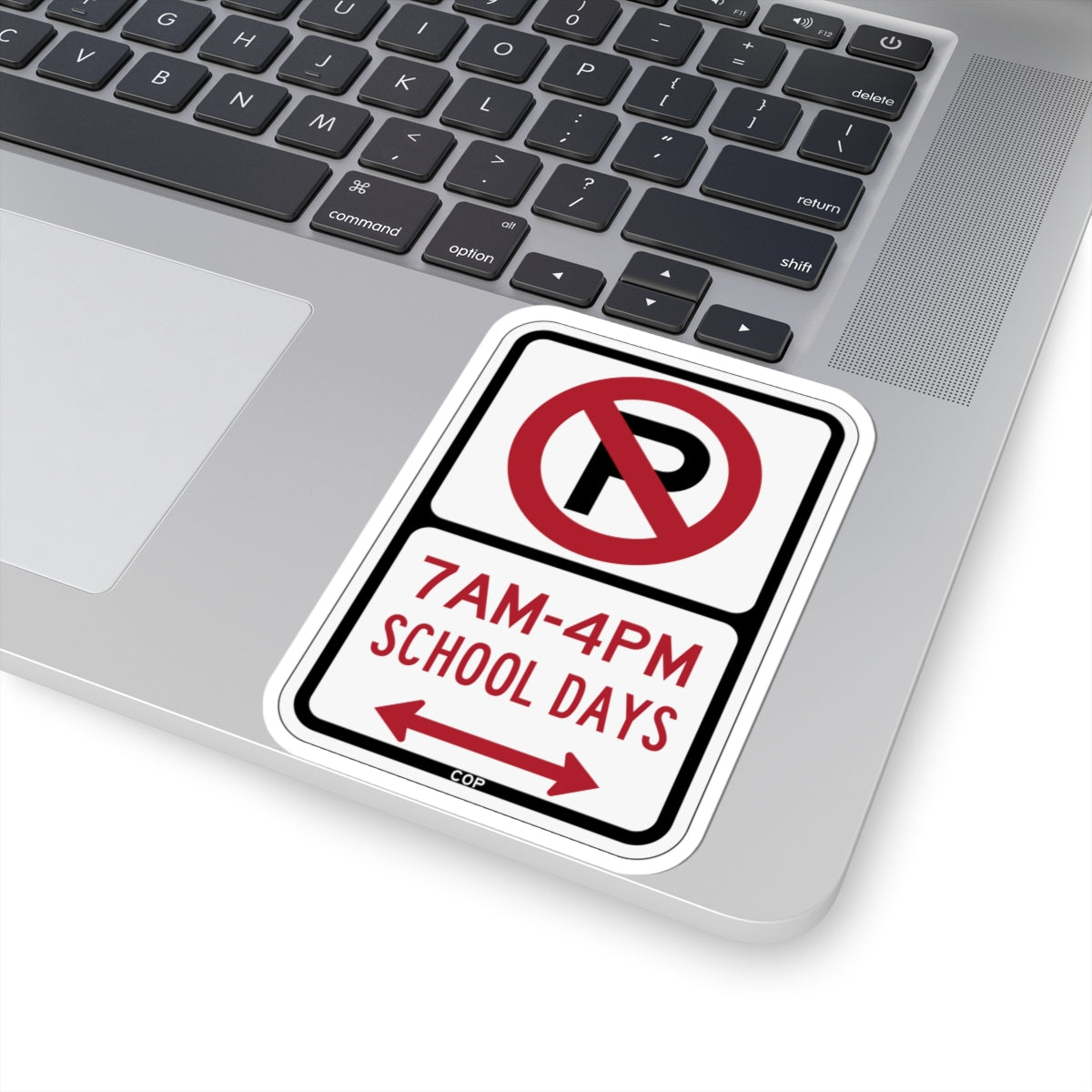 PBOT Road sign P1600D (Oregon) (Road Sign) STICKER Vinyl Kiss-Cut Decal