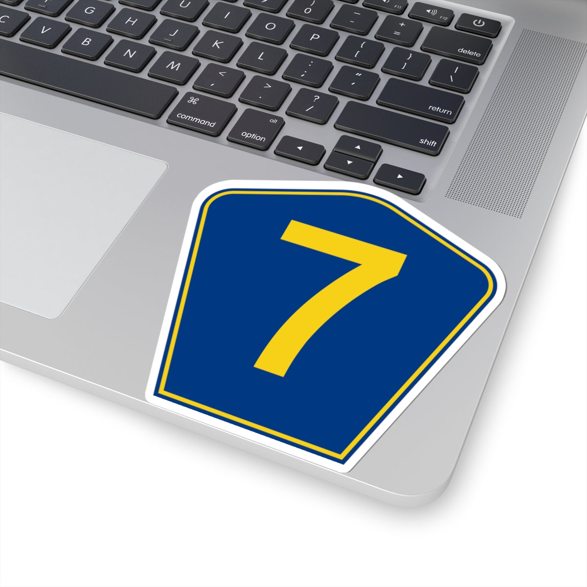PR secondary 7 (Puerto Rico) (Road Sign) STICKER Vinyl Kiss-Cut Decal