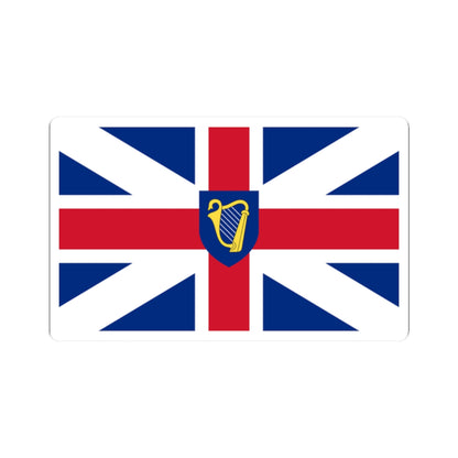 Flag of the Commonwealth 1658-1660 (England) STICKER Vinyl Kiss-Cut Decal