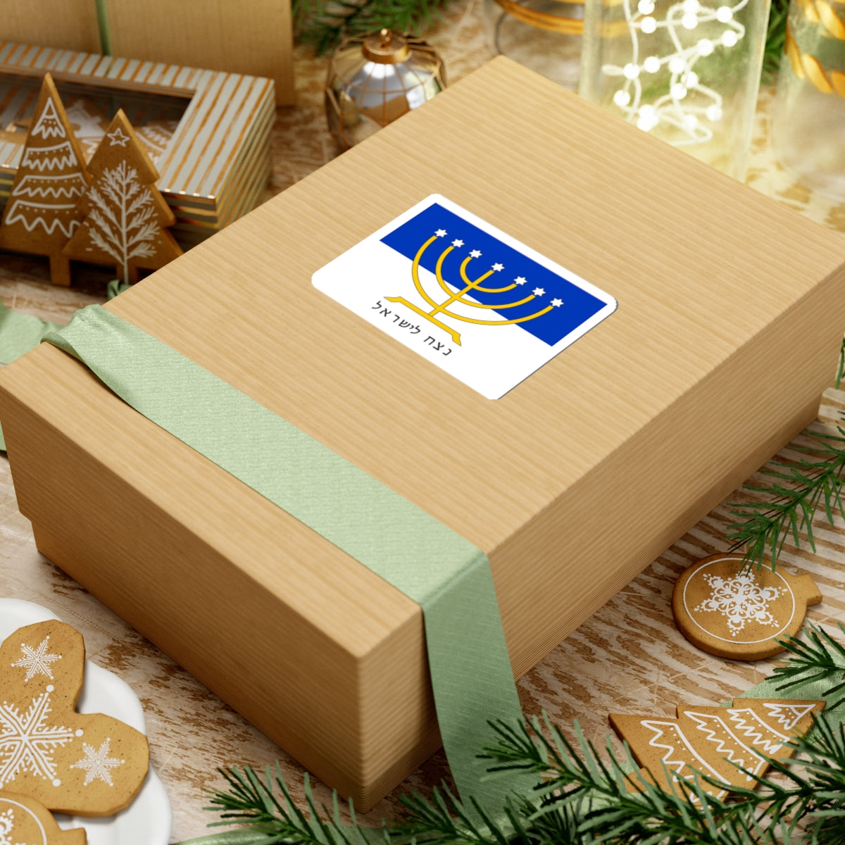 Israel Flag Proposal No.44 anonymous (Israel) STICKER Vinyl Kiss-Cut Decal