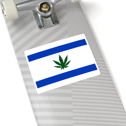Flag of Ale Yarok 1999 (Israel) STICKER Vinyl Kiss-Cut Decal