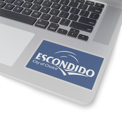 Flag of Escondido, California - STICKER Vinyl Kiss-Cut Decal