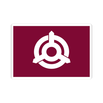 Flag of Kunitomi Miyazaki (Japan) STICKER Vinyl Kiss-Cut Decal