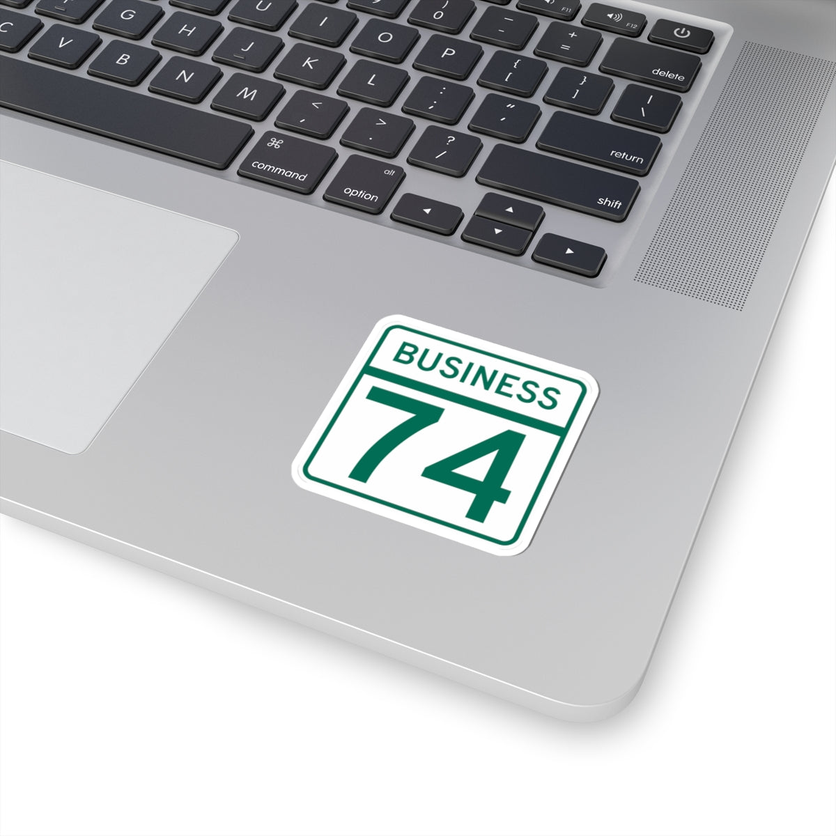 MD Route 74 Business (Maryland) (Road Sign) STICKER Vinyl Kiss-Cut Decal