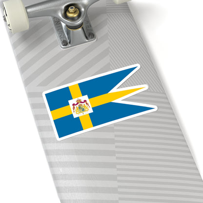 Royal standard of Sweden (Sweden) STICKER Vinyl Kiss-Cut Decal