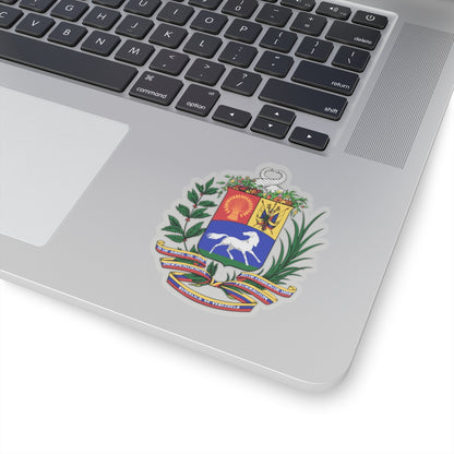 Coat of arms of Venezuela (1954-2006) - STICKER Vinyl Kiss-Cut Decal