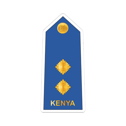 08. Kenyan Air Force LT (Kenya) (Military Rank) STICKER Vinyl Kiss-Cut Decal