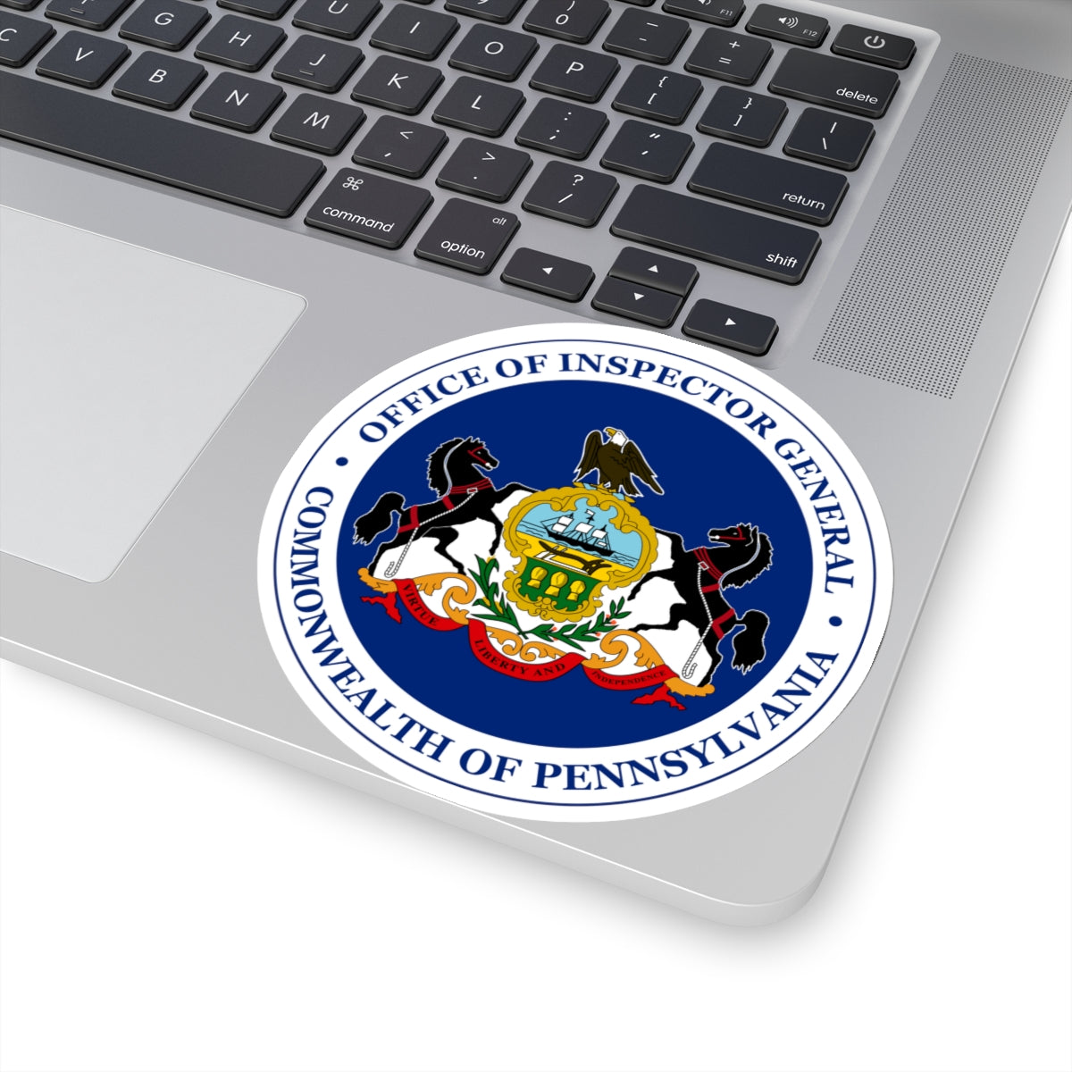 Seal of the Inspector General of Pennsylvania - STICKER Vinyl Kiss-Cut Decal