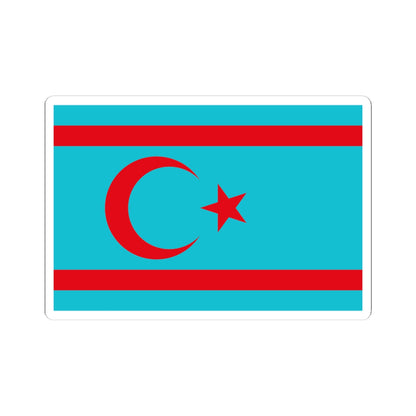 Flag of Syrian Turkmens (Syria) STICKER Vinyl Kiss-Cut Decal