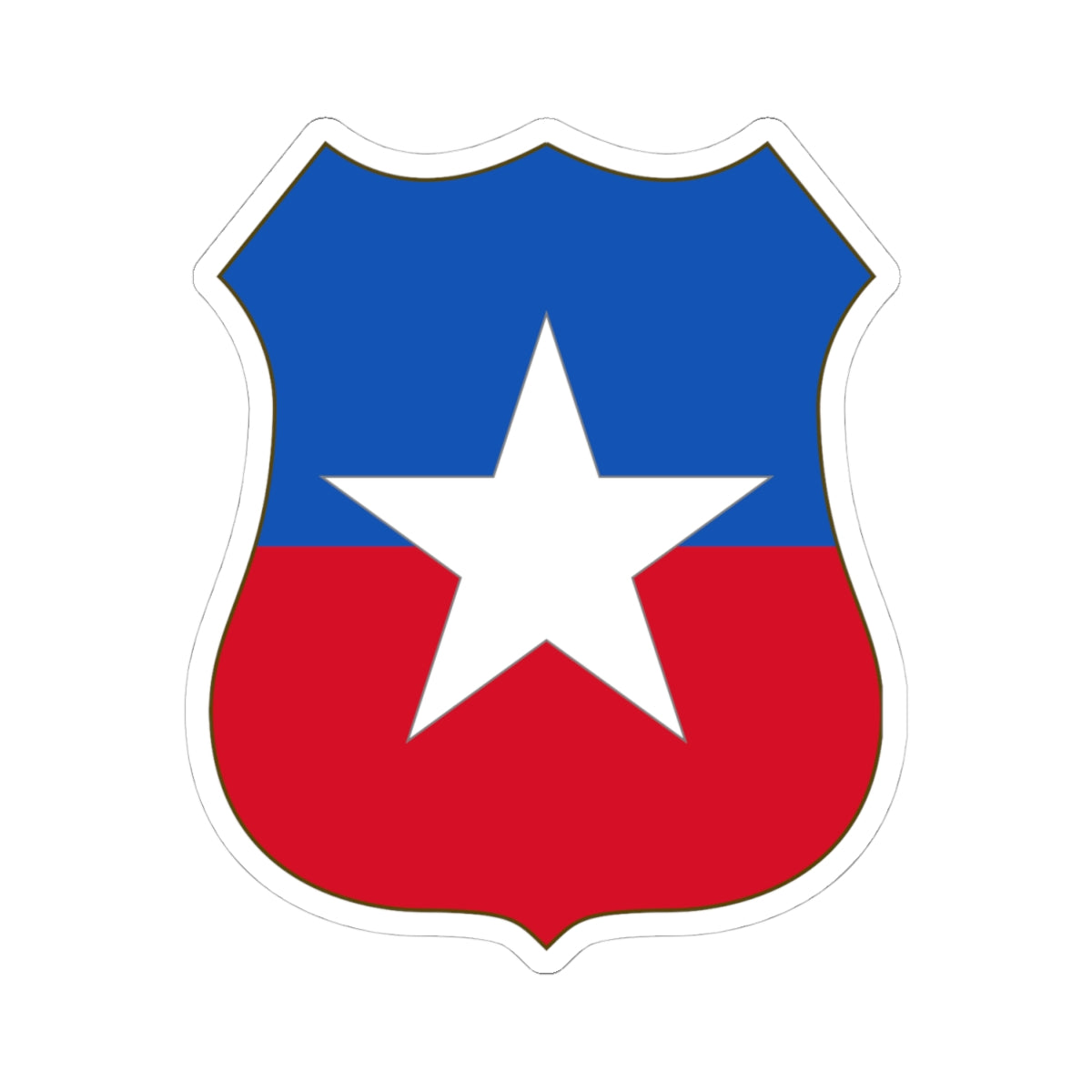 Arms of Chile (Chile) (Coat of Arms) STICKER Vinyl Kiss-Cut Decal