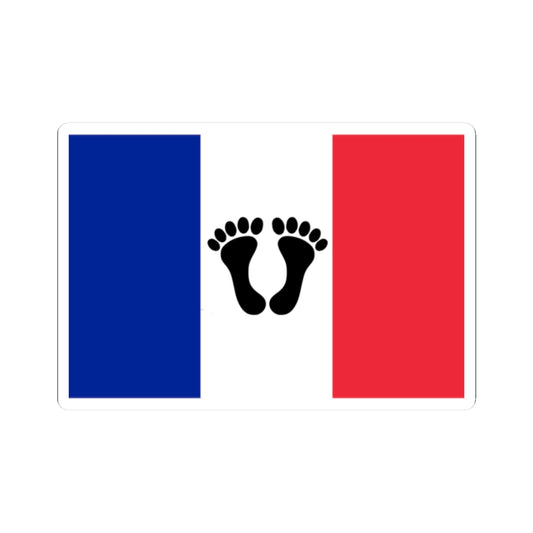 Flag of France Pieds-noirs (France) STICKER Vinyl Kiss-Cut Decal
