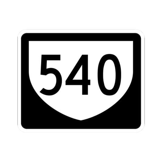 PR urban primary 540 (Puerto Rico) (Road Sign) STICKER Vinyl Kiss-Cut Decal