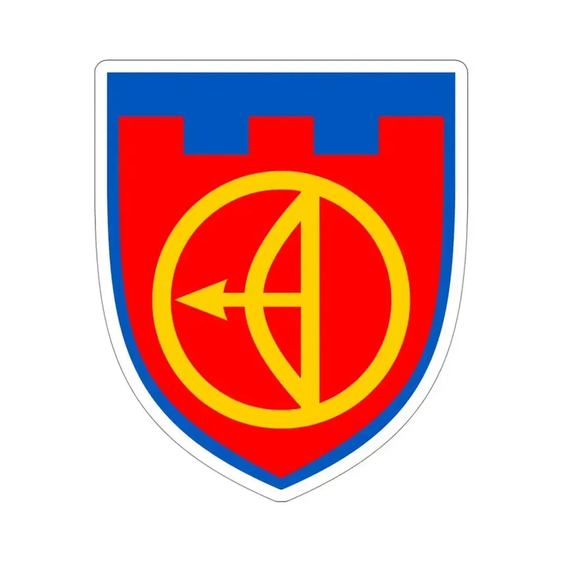 112th Detached Territorial Defense Brigade 2 (Ukraine) STICKER Vinyl Die-Cut Decal 4 Inch - The Sticker Space