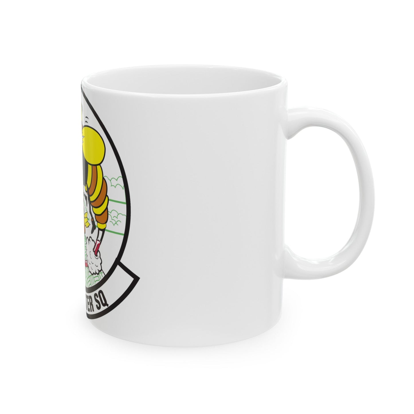 112th Fighter Squadron (U.S. Air Force) White Coffee Mug-The Sticker Space