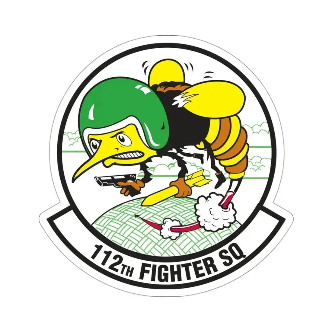 112th Fighter Squadron (U.S. Air Force) STICKER Vinyl Die-Cut Decal - The Sticker Space