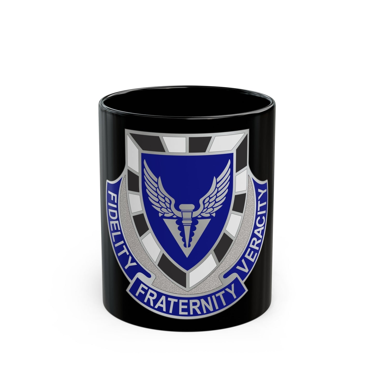 113 Aviation Regiment (U.S. Army) Black Coffee Mug-11oz-The Sticker Space