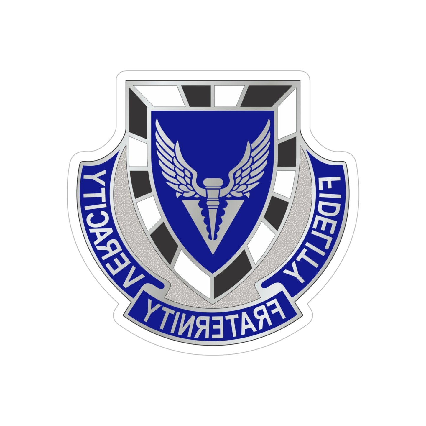 113 Aviation Regiment (U.S. Army) REVERSE PRINT Transparent STICKER-6" × 6"-The Sticker Space