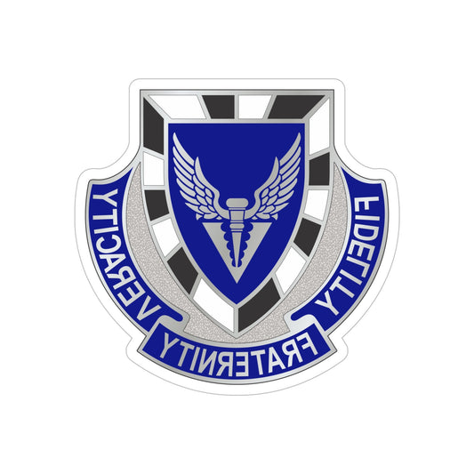 113 Aviation Regiment (U.S. Army) REVERSE PRINT Transparent STICKER-6" × 6"-The Sticker Space