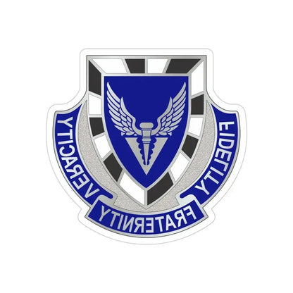 113 Aviation Regiment (U.S. Army) REVERSE PRINT Transparent Die-Cut STICKER - The Sticker Space