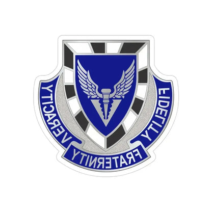 113 Aviation Regiment (U.S. Army) REVERSE PRINT Transparent Die-Cut STICKER - The Sticker Space