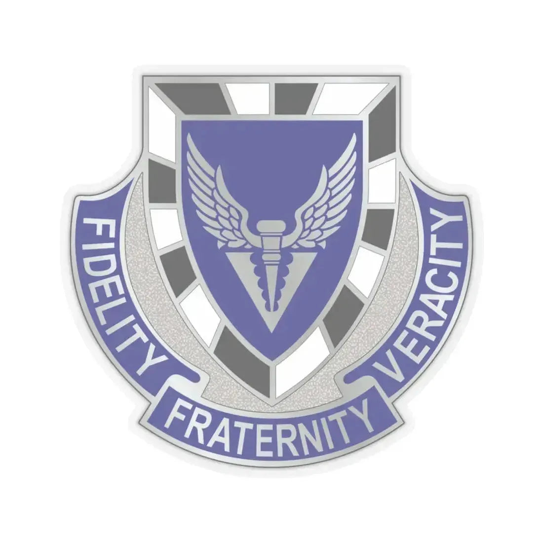 113 Aviation Regiment (U.S. Army) STICKER Vinyl Kiss-Cut Decal 4 Inch Transparent - The Sticker Space