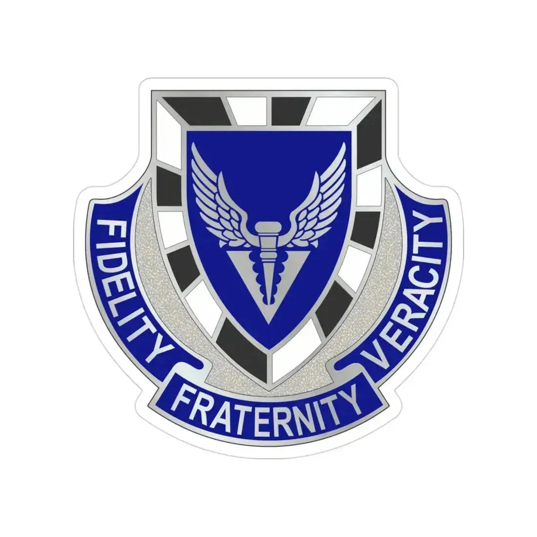 113 Aviation Regiment (U.S. Army) Transparent STICKER Die-Cut Vinyl Decal 3 Inch - The Sticker Space