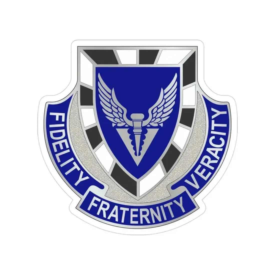 113 Aviation Regiment (U.S. Army) Transparent STICKER Die-Cut Vinyl Decal 3 Inch - The Sticker Space