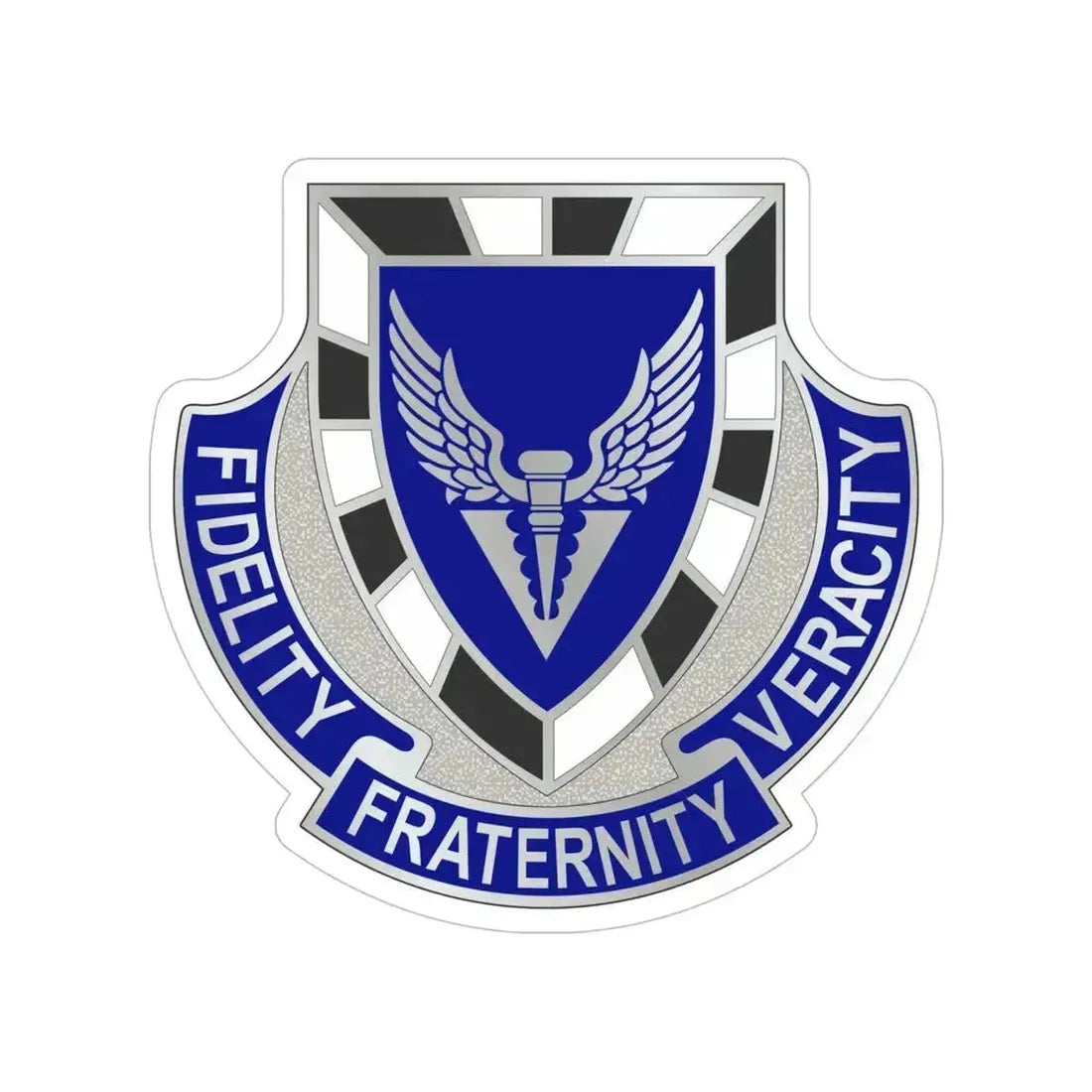 113 Aviation Regiment (U.S. Army) Transparent STICKER Die-Cut Vinyl Decal 5 Inch - The Sticker Space