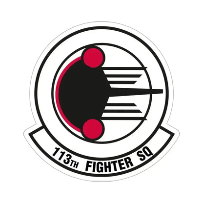 113 Fighter Squadron (U.S. Air Force) STICKER Vinyl Die-Cut Decal 3 Inch - The Sticker Space