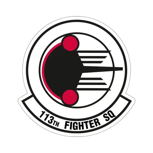 113 Fighter Squadron (U.S. Air Force) STICKER Vinyl Die-Cut Decal 6 Inch - The Sticker Space