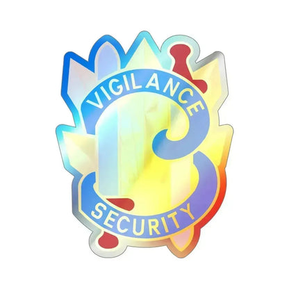113 Military Intelligence Group (U.S. Army) Holographic STICKER Die-Cut Vinyl Decal 6 Inch Holographic - The Sticker Space