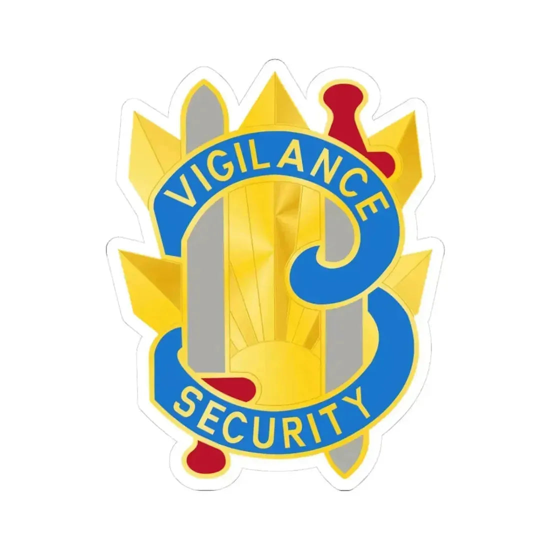 113 Military Intelligence Group (U.S. Army) STICKER Vinyl Kiss-Cut Decal 3 Inch White - The Sticker Space