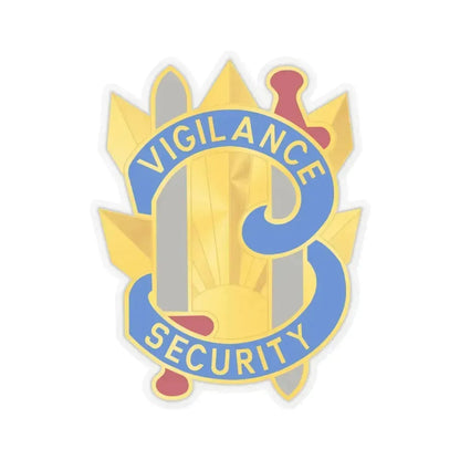 113 Military Intelligence Group (U.S. Army) STICKER Vinyl Kiss-Cut Decal 4 Inch Transparent - The Sticker Space