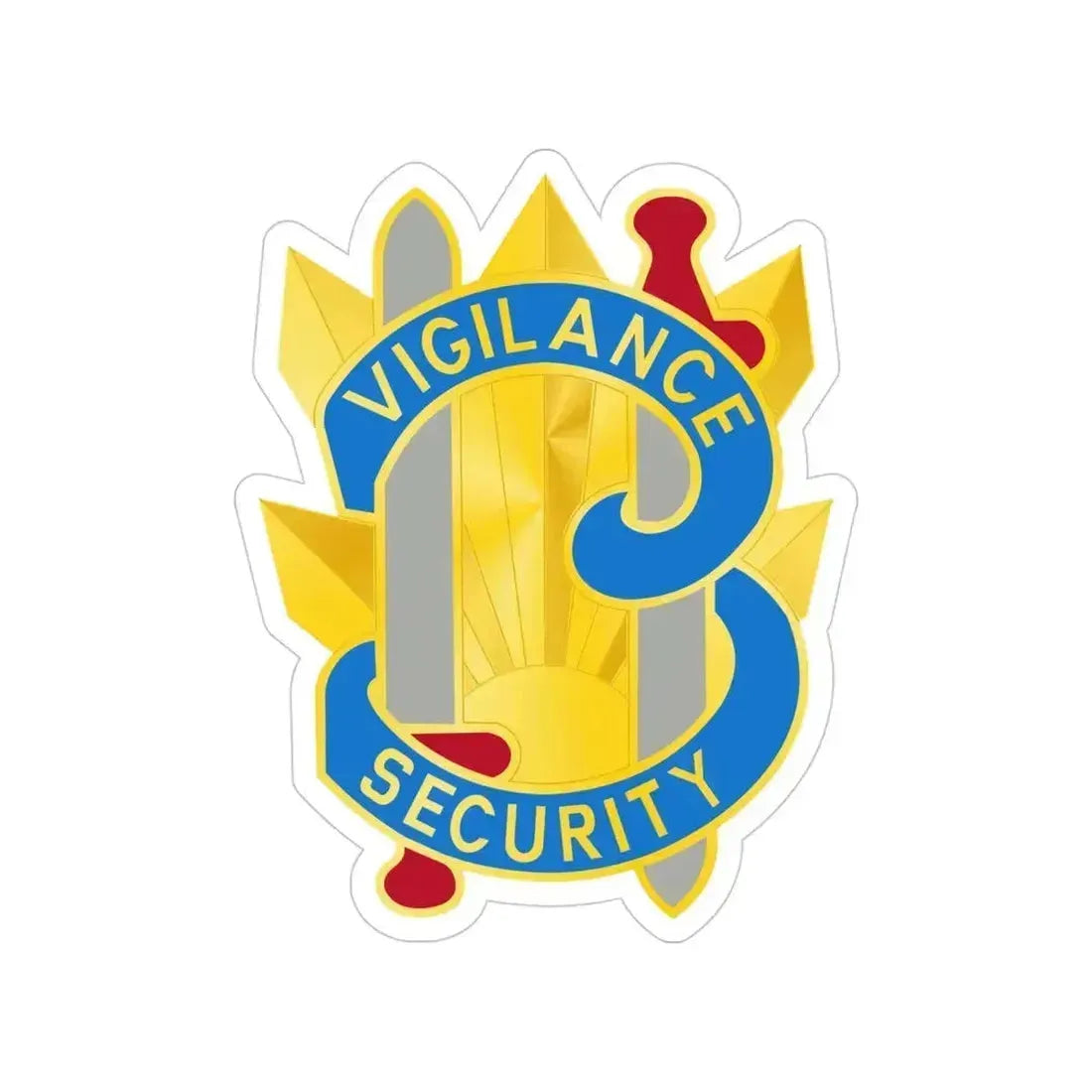 113 Military Intelligence Group (U.S. Army) Transparent STICKER Die-Cut Vinyl Decal 4 Inch - The Sticker Space